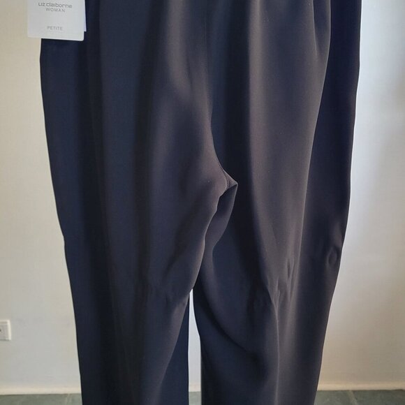 NWT – LIZ Claiborne Petite Black Pants (Size: 1P) - Picture 2 of 10